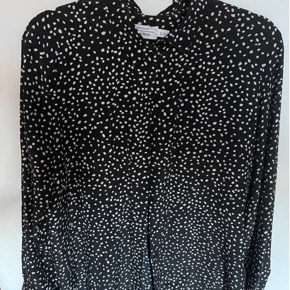 & Other Stories Button Up Polka Dot Blouse - 12 - Picture 2 of 3